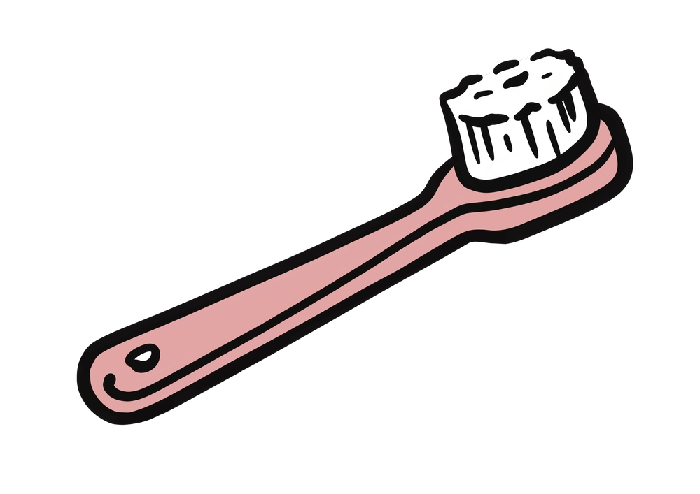 歯ブラシのイラスト