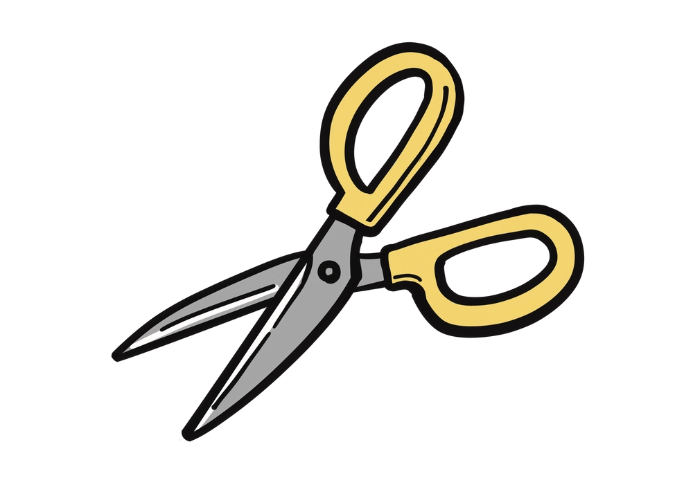 ハサミのイラスト