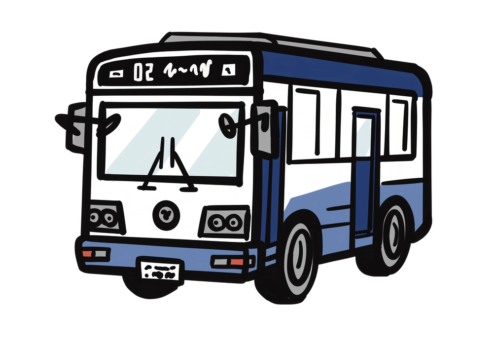 バスのイラスト