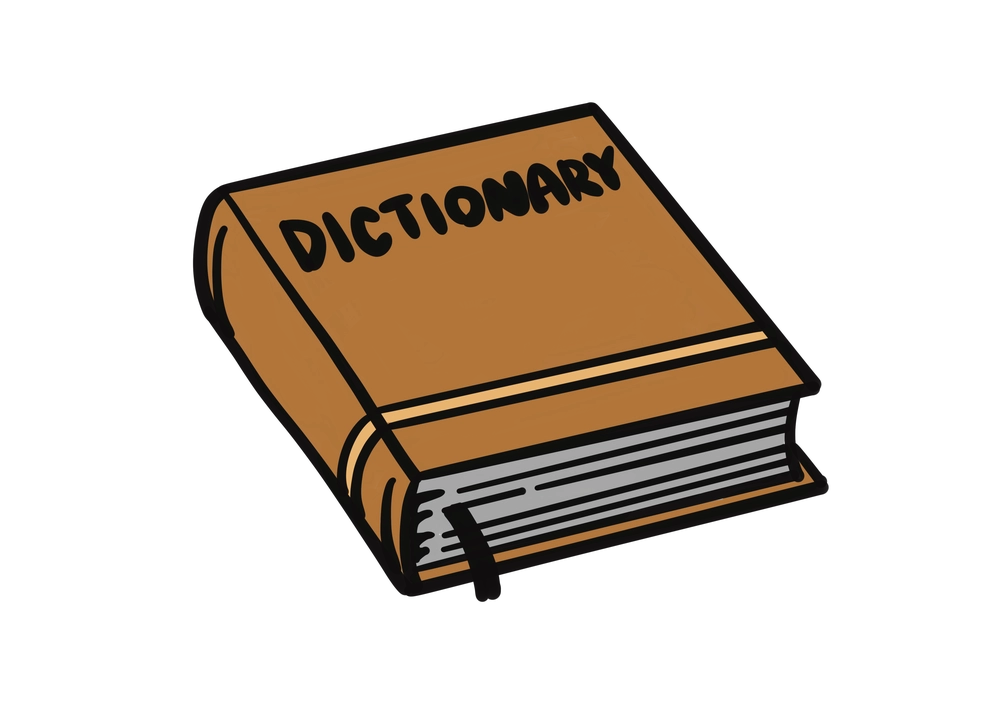 辞書のイラスト