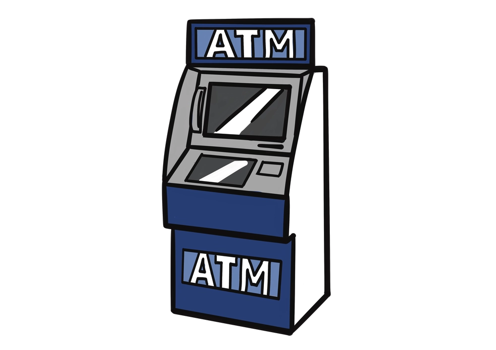 ATMのイラスト