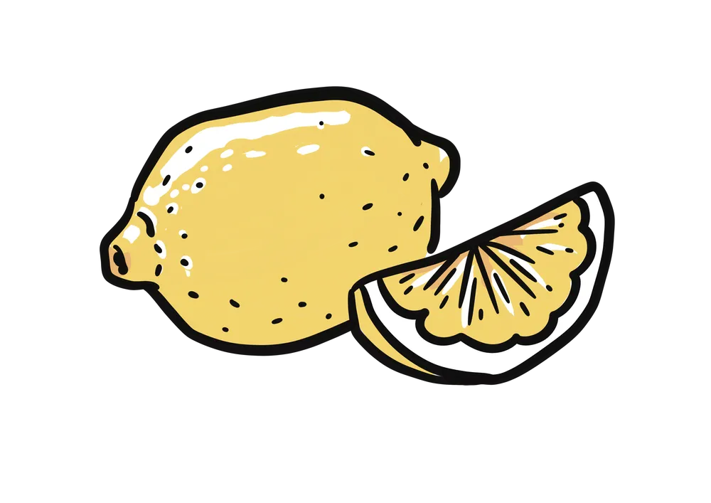 レモンのイラスト