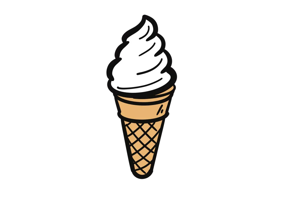 アイスのイラスト