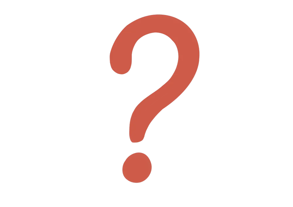 赤いはてなのイラスト