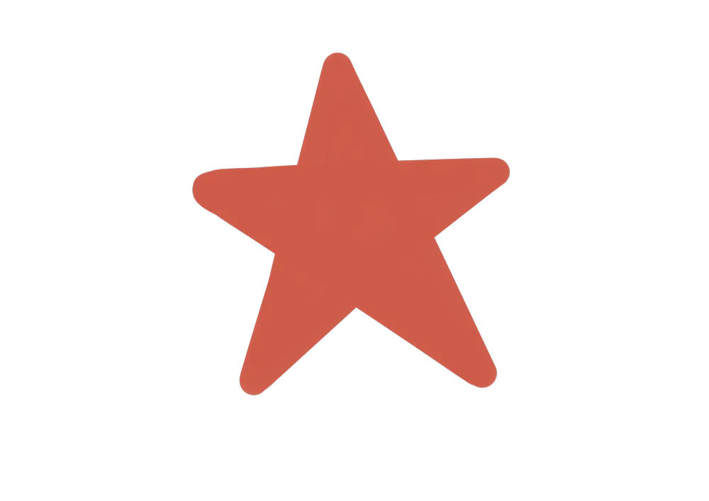 星のマークのイラスト