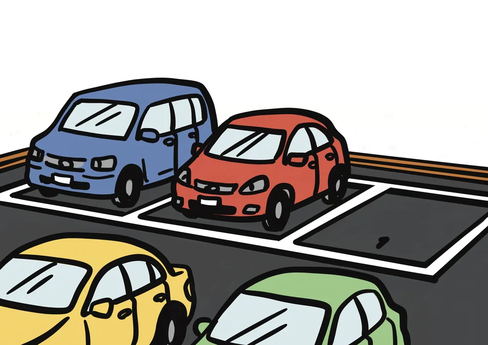駐車場のイラスト