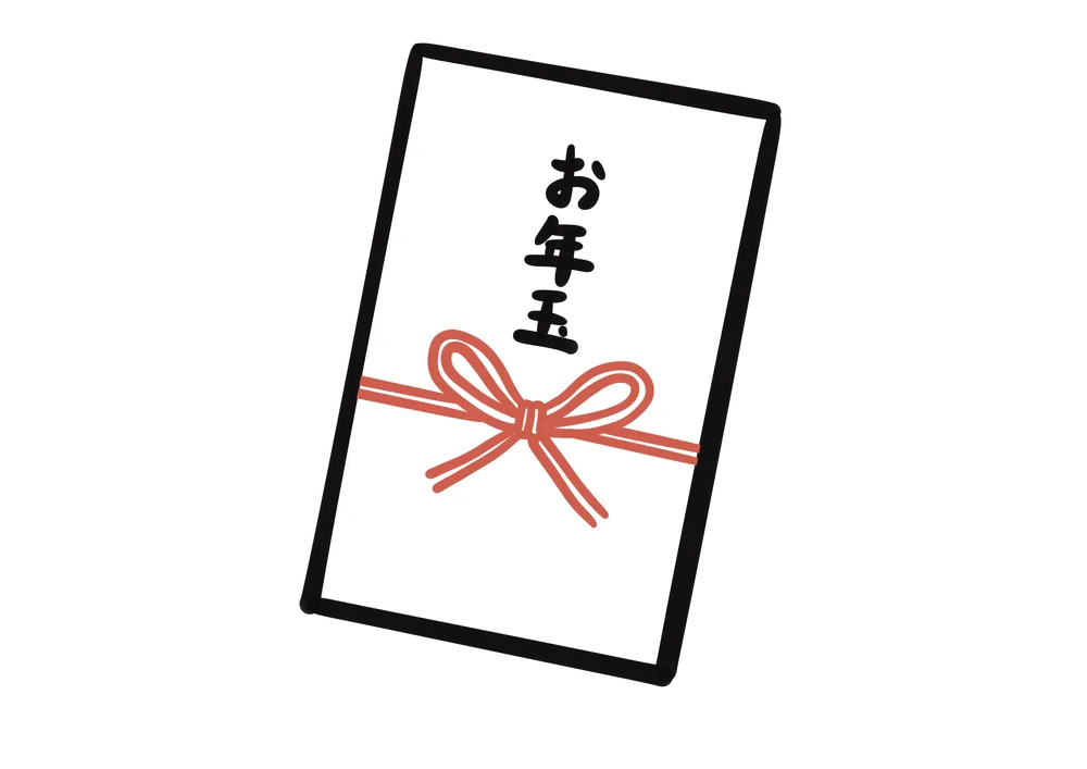 お年玉袋のイラスト