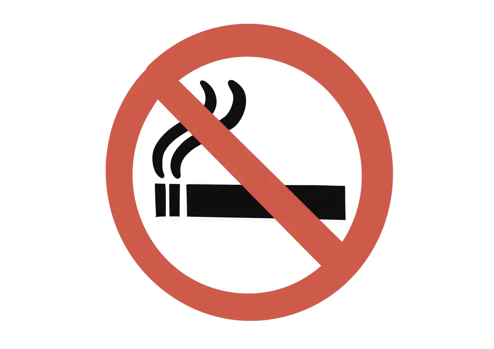 禁煙マークのイラスト