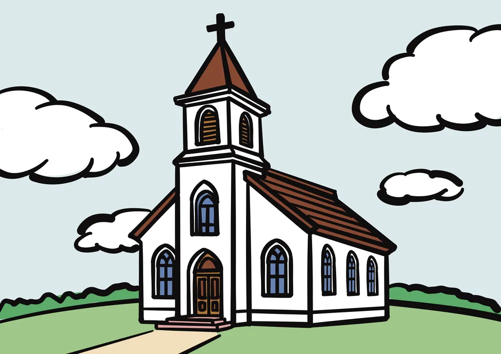 教会のイラスト