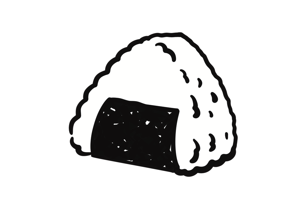 おにぎりのイラスト